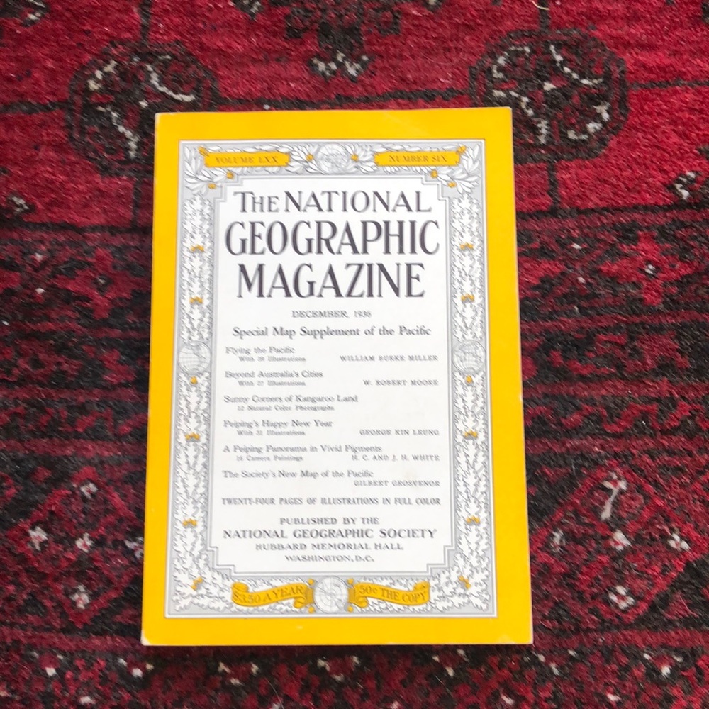 1936 National Geographic